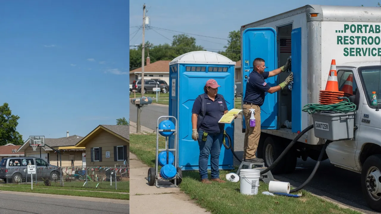 Portable Toilet Rental in Paducah, KY near me